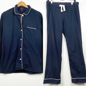 J. CREW | 2 Piece Long Sleeve Pant Pajama Set | S